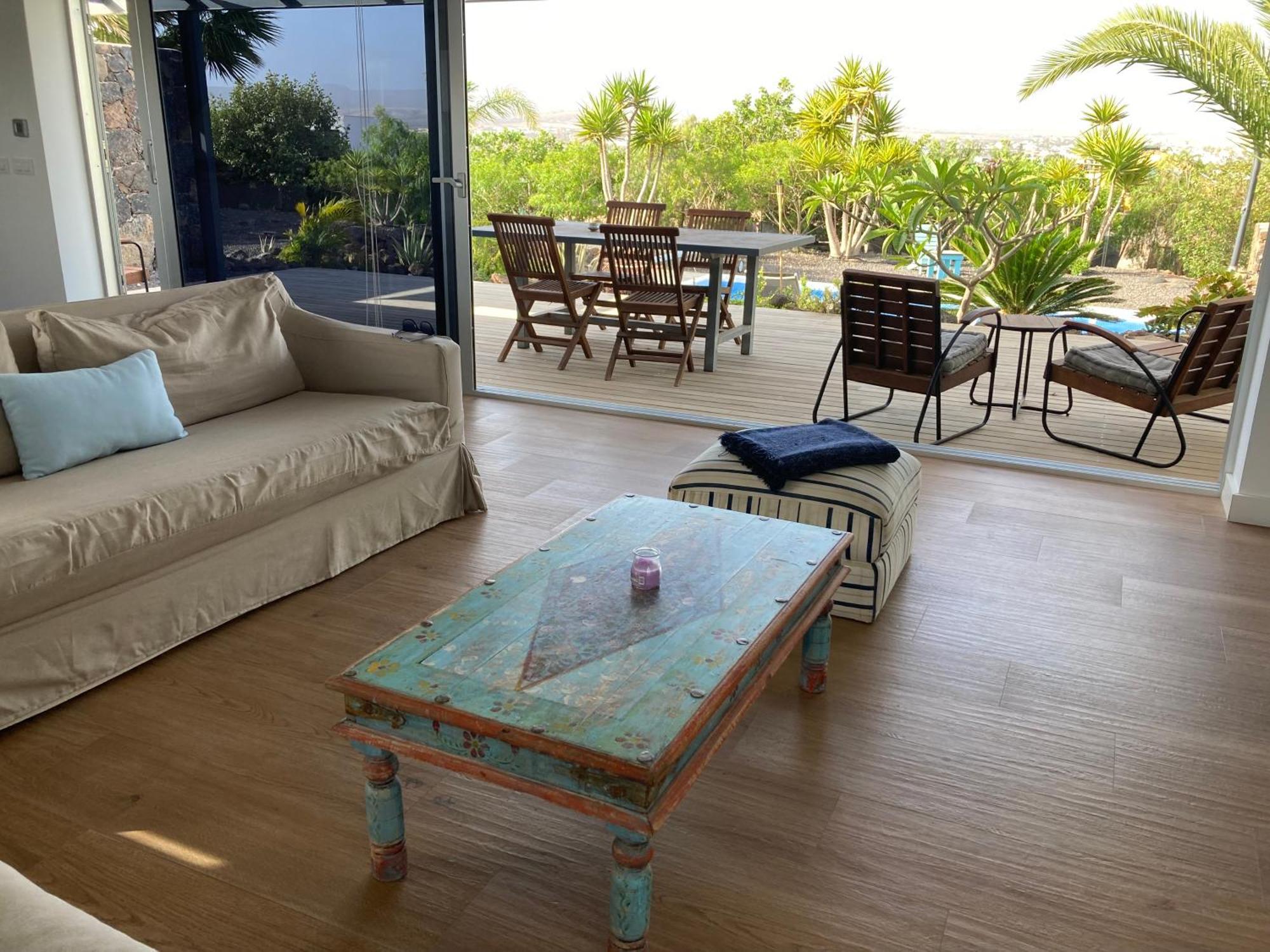 Majanicho Rock - Villa With Heated Pool Lajares Exteriör bild