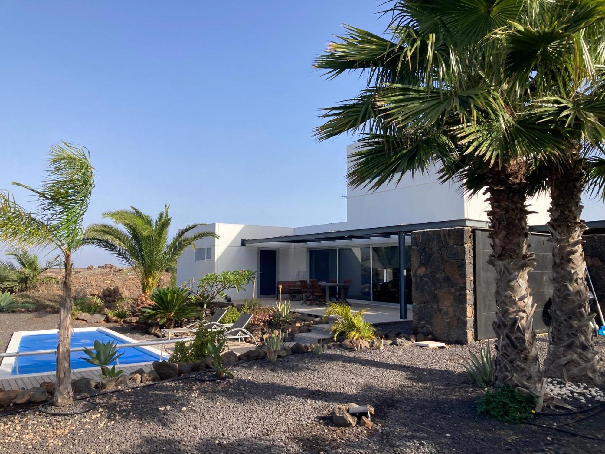 Majanicho Rock - Villa With Heated Pool Lajares Exteriör bild
