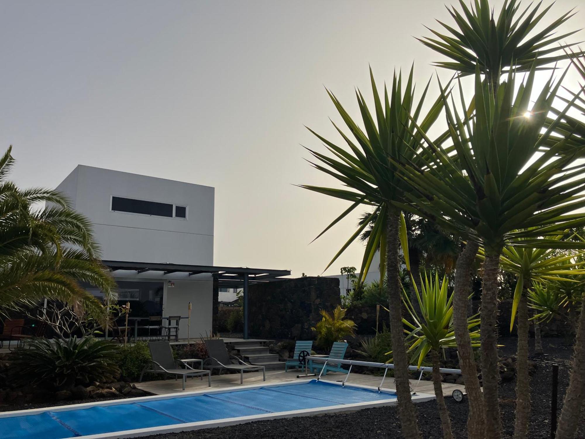 Majanicho Rock - Villa With Heated Pool Lajares Exteriör bild