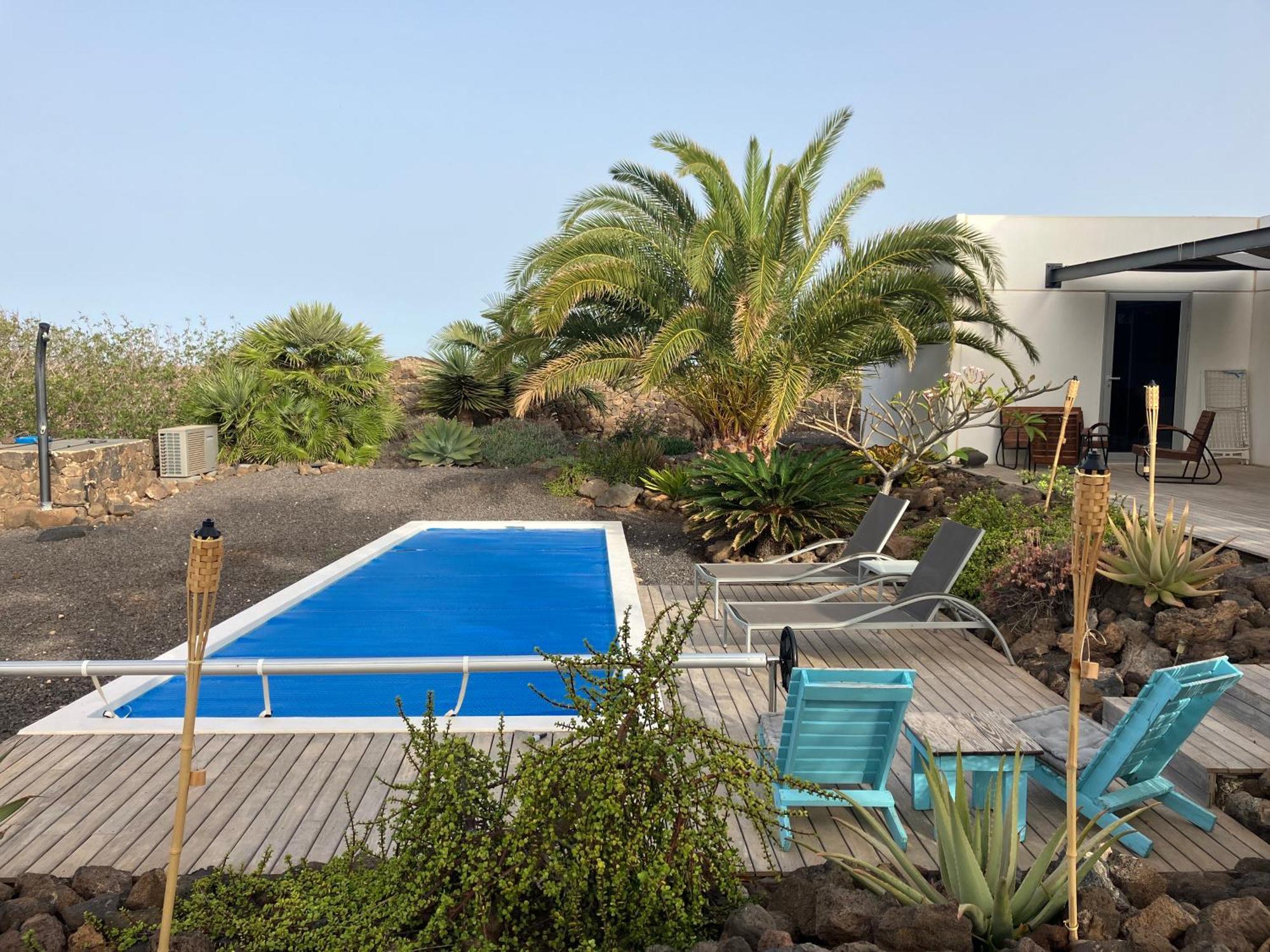 Majanicho Rock - Villa With Heated Pool Lajares Exteriör bild