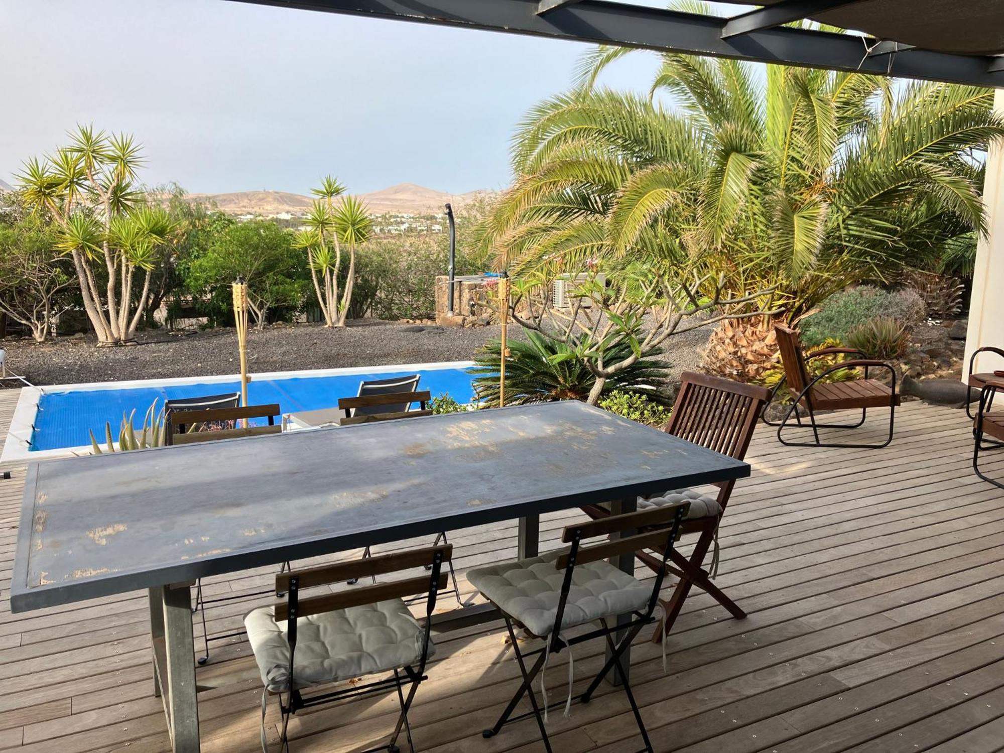 Majanicho Rock - Villa With Heated Pool Lajares Exteriör bild