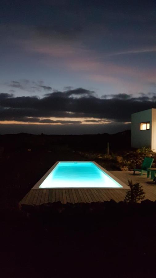 Majanicho Rock - Villa With Heated Pool Lajares Exteriör bild